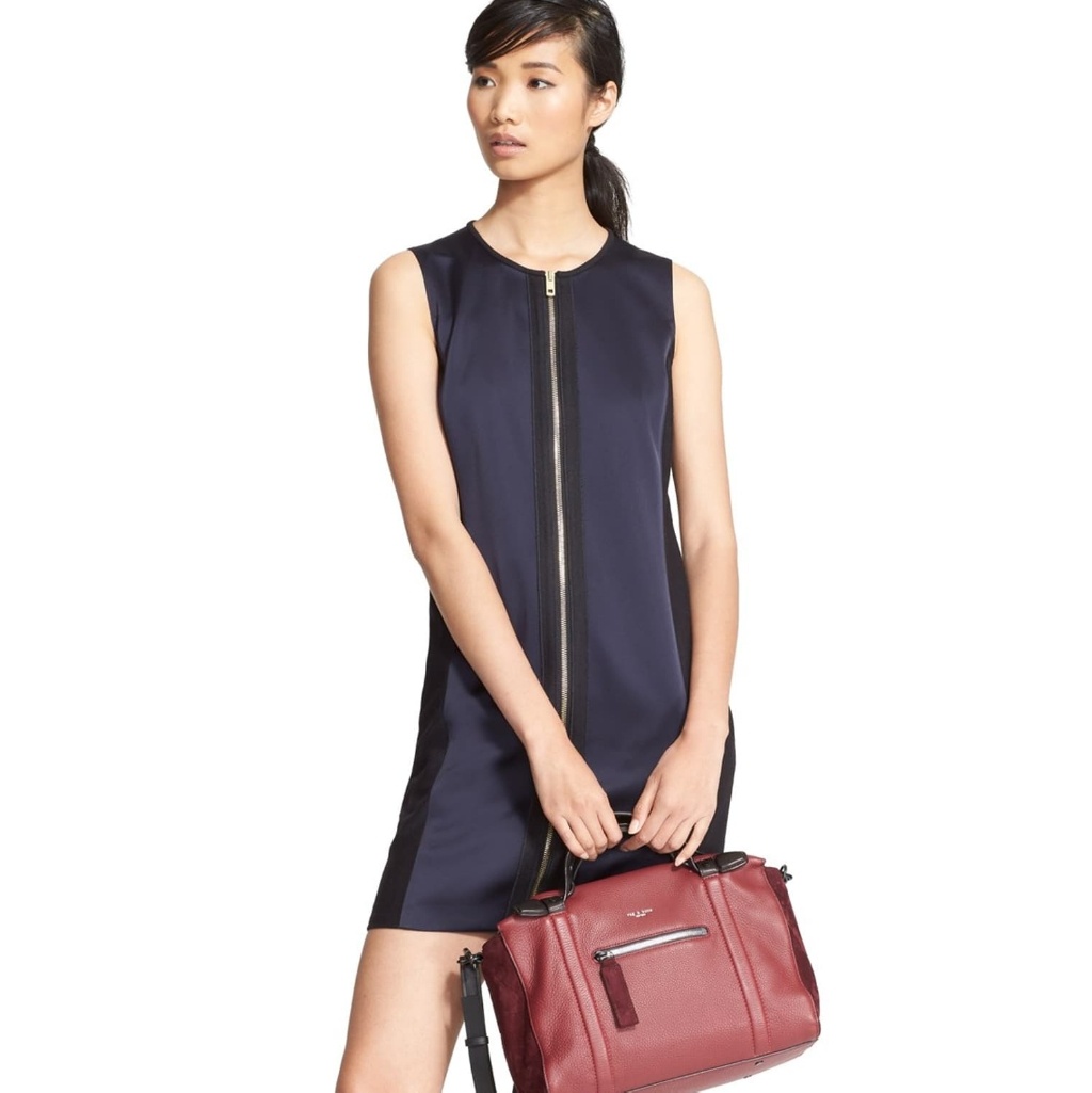 Rag & Bone Prospect Sheath Zipper Dress